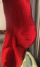 紅豆兒童新年馬年紅襪子春夏季棉襪男童女童本命年寶寶春夏款中筒棉襪 曬單實(shí)拍圖
