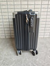 小型登機行李箱拉桿箱18寸男女學(xué)生旅行箱萬(wàn)向輪皮箱子密碼箱20寸 經(jīng)典黑 20英寸 曬單實(shí)拍圖