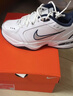 耐克NIKE男春秋老爹鞋AIR MONARCH IV 運動(dòng)訓練鞋415445-102白藍40 曬單實(shí)拍圖