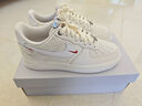 耐克NIKE男空軍一號AF1 AIR FORCE1馬年限定款 運動(dòng)鞋IQ1119-011白42 曬單實(shí)拍圖