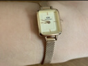 丹尼爾惠靈頓（DanielWellington）【許妍同款】DW女士手表復古小方糖簡(jiǎn)約輕奢送女友生日禮物DW650 曬單實(shí)拍圖