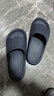 樸西香蕉船情侶涼拖鞋女浴室不易滑室內居家四季拖鞋男 黑色 42-43 曬單實(shí)拍圖