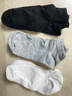 京東京造【純棉100%】6雙男式短襪10A抗菌休閑透氣襪子男夏季 黑白灰 曬單實(shí)拍圖