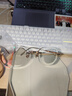 蔡司（ZEISS）鏡片可配度數清冷無(wú)框眼鏡防藍光眼睛近視無(wú)邊框男款超輕斯文高級 玫瑰金-TH片型 1.61MR-8防藍光鏡片配0-300度 曬單實(shí)拍圖