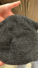 京東京造100%純羊毛帽子秋冬加厚保暖毛線(xiàn)帽針織帽護耳防寒帽男 曬單實(shí)拍圖