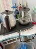 友家鋪子（Biooner）全自動(dòng)上水電熱水壺 茶臺燒水壺一體機家用辦公嵌入式茶桌茶幾茶具電茶爐套裝 RY-10蒸茶款1L 曬單實(shí)拍圖