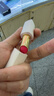 姬存希溫變口紅 滋潤保濕不粘杯遮蓋唇紋變色唇膏正品 石榴紅口紅（老包裝） 曬單實(shí)拍圖