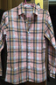 暢登港風(fēng)秋季男士襯衫清新文藝格子長(cháng)袖寬松襯衣男潮牌ins薄外套襯衣 粉色 M 曬單實(shí)拍圖
