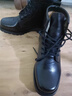 3515強人男靴中幫馬丁靴耐磨作戰靴短靴透氣靴子戶(hù)外工裝靴JA6-351501 黑色 43 曬單實(shí)拍圖