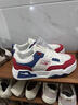 回力男鞋板鞋男士休閑運動(dòng)小白鞋百搭春夏季透氣款網(wǎng)面學(xué)生情侶鞋子男 米藍紅【單網(wǎng)】 42 曬單實(shí)拍圖