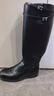 百麗孫千沈月同款雙子星騎士靴女冬商場(chǎng)長(cháng)筒靴B9V1DDG5 黑色-單里 38 曬單實(shí)拍圖