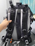 京悠雨德國品質(zhì)登山背包戶(hù)外徒步旅行雙肩包大容量輕便男女防潑拒水通勤 黑色 曬單實(shí)拍圖