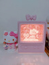 野獸派（THE BEAST）Hello Kitty × BEAST閃閃惹人愛(ài)電視機水晶球天使粉生日禮物擺件 曬單實(shí)拍圖