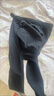 孕之秀孕婦打底褲外穿秋冬加厚絨棉質(zhì)豎條顯瘦孕期不勒肚一體托腹連褲襪 秋冬加絨-燕麥白踩腳 均碼(150-170cm/90-160斤) 曬單實(shí)拍圖