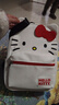 Hello Kitty日系Hellokitty書(shū)包少女可愛(ài)大小號學(xué)生pu背包小眾百搭卡通雙肩包 大號KT貓 曬單實(shí)拍圖