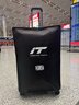 INTERNATIONAL TRAVELLER英國IT拉桿箱托運旅行箱萬(wàn)向輪超輕行李箱28英寸軟布箱1191黑色 曬單實(shí)拍圖