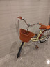鳳凰（Phoenix）自行車(chē)成人男女城市通勤青少年單車(chē)女芭蕾24英寸米黃色高配 曬單實(shí)拍圖