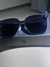 木九十太陽(yáng)鏡高級感金屬框飄面墨鏡男款大框顯臉小墨鏡女士MJ102SG527 BKC2光啞黑 曬單實(shí)拍圖