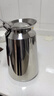 助家樂(lè )（HPMILY）全鋼保溫壺316不銹鋼泡茶壺大容量 家用商用待客保溫水壺暖瓶1.8L 全鋼保溫壺鋼色（1.8L）316不銹鋼 曬單實(shí)拍圖