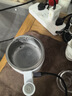 小米白色充電式電動(dòng)攪拌杯搖搖懶人全自動(dòng)不銹鋼水杯子旋轉磁力便攜水杯 電動(dòng)咖啡杯白色 曬單實(shí)拍圖