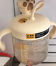 樂(lè )扣樂(lè )扣牛奶杯兒童水杯幼兒園ppsu吸管杯1-3-6歲寶寶喝奶瓶帶刻度直飲杯 曬單實(shí)拍圖