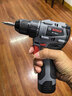 博世（BOSCH）手電鉆起子機電動(dòng)螺絲刀起擰多功能家用SR160兩電一充16V鋰電 曬單實(shí)拍圖