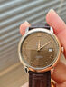 歐米茄（OMEGA）【二手99新】歐米茄男表間金碟飛系列自動(dòng)機械手表男18K黃金金表 動(dòng)儲顯示機械表 休閑商務(wù)男士腕表 瑞士腕表 間金棕盤(pán)皮帶424.23.40.20.13.001 正品保障，假一賠三 曬單實(shí)拍圖