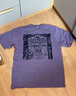 斯圖西（stussy）·斯圖西SS25海邊別墅印花復古美潮短袖T恤男女同款情侶上 紫色(海邊別墅) S 曬單實(shí)拍圖