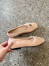 愛(ài)步（ECCO）芭蕾舞鞋女 26年春季新款時(shí)尚輕奢羊皮平底淺口單鞋 舞悅234363 裸粉色23436301118 39 曬單實(shí)拍圖