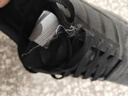 阿迪達斯（adidas）男女鞋板鞋春季皮面防潑水黑色百搭運動(dòng)休閑鞋 碳黑 41 曬單實(shí)拍圖