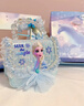 迪士尼（Disney）斜挎包兒童挎包冰雪奇藍緣公主3-6歲女童手提出游小女孩生日禮物 曬單實(shí)拍圖