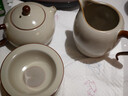 尚言坊汝窯茶壺泡茶壺高檔陶瓷公道杯帶茶漏過(guò)濾三件套功夫茶具一人用 曬單實(shí)拍圖