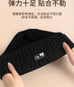 李寧（LI-NING）帽子男士2025新秋冬季針織毛線(xiàn)帽男女款冷帽保暖抓絨帽跑步針織帽 曬單實(shí)拍圖