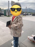 班喜迪女童外套春秋款2026新款寶寶春季連帽風(fēng)衣兒童衣服洋氣春裝小童裝 曬單實(shí)拍圖