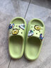 變形金剛（Transformers）變形金剛兒童拖鞋夏款中大男童寶寶洗澡軟底防滑涼拖鞋 綠色230碼 曬單實(shí)拍圖