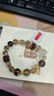 月老祠堂 DESTINY TEMPLE天然發(fā)晶黃水晶手鏈茶晶幽靈黑金超七水晶手串女原創(chuàng  )膠花 鎮山河 曬單實(shí)拍圖