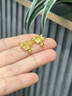 世紀緣福祿生花黃金耳飾足金古法典雅葫蘆耳環(huán)新中式新年禮物送女友 4.48g 曬單實(shí)拍圖