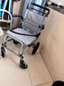 魚(yú)躍(yuwell)手動(dòng)輪椅車(chē)1100A折疊老人輕便便攜式手推車(chē)旅行可上飛機 曬單實(shí)拍圖