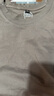 班尼路（Baleno）長(cháng)袖t恤男春秋季基礎款純色圓領(lǐng)男士打底衫寬松純棉上衣男女同款 曬單實(shí)拍圖