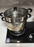 蘇泊爾SUPOR 好幫手304不銹鋼雙層復底26cm蒸鍋湯鍋蒸籠SZ26B5 曬單實(shí)拍圖