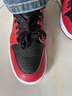 Jordan男休閑鞋AJ1反轉禁穿 JORDAN 1馬年新春運動(dòng)鞋553558-606黑紅42.5 曬單實(shí)拍圖