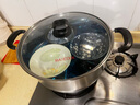 美廚（MAXCOOK）蒸鍋 304不銹鋼32cm單層蒸鍋 加厚復合底燃氣灶電磁爐通用 曬單實(shí)拍圖