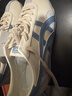 Onitsuka Tiger鬼塚虎男女款中性鞋子復古舒適運動(dòng)休閑鞋男RUNSPARK 米色/藍色-250 38 曬單實(shí)拍圖