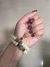 普陀山奶豆白玉菩提手串手持護身正品手鏈男女情侶多圈念珠 曬單實(shí)拍圖