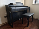 美得理（MEDELI）電鋼琴88鍵重錘UP205黑檀木色數碼電子鋼琴專(zhuān)業(yè)考級成人兒童 曬單實(shí)拍圖