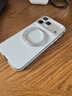 IM-CHEN【合金框丨磁吸旋轉支架】適用蘋(píng)果17promax手機殼iphone保護殼magsafe超薄金屬高檔防摔磨砂款-銀 曬單實(shí)拍圖