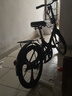 飛鴿（FG FLYING PIGEON）免安裝可折疊自行車(chē)大人可放后備箱折疊車(chē)自行車(chē)成年人自行車(chē)折疊 豪華黑|單速|(zhì)三刀一體輪+減震+禮包 22寸免充氣胎|身高135-180CM 曬單實(shí)拍圖