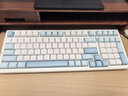 邁從（MCHOSE） G98 V2客制化機械鍵盤(pán)gasket結構三模無(wú)線(xiàn)2.4G/有線(xiàn)/藍牙98鍵配列hifi電競游戲辦公電腦平板 G98 星海藍-白菜豆腐軸V2 曬單實(shí)拍圖