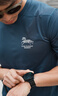 STAW世拓【26馬年騏驥限定】跑步短袖T恤運動(dòng)3A抗菌訓練馬拉松速干衣T 靛藍色 L 男 曬單實(shí)拍圖