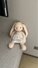 伽百利（Gabriel）毛絨玩具陪睡玩偶兔子公仔陪睡娃娃女生生日禮物送女生兒童玩具 維多利亞50cm-送禮盒禮袋 曬單實(shí)拍圖
